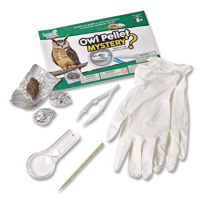 hand2mind® Owl Pellet Mystery Science Lab Kit, Grades 3 to 8 (HDM90738)