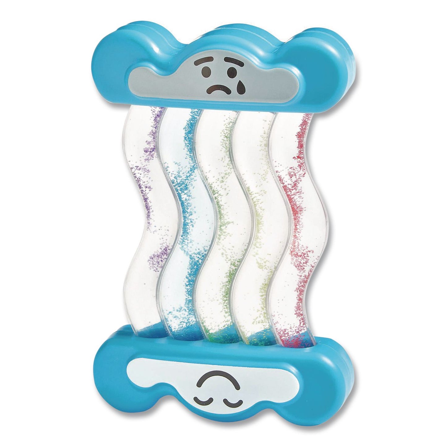 hand2mind® My Feelings Rainbow Fidget Tube, Ages 3 and Up, Blue (HDM94489)