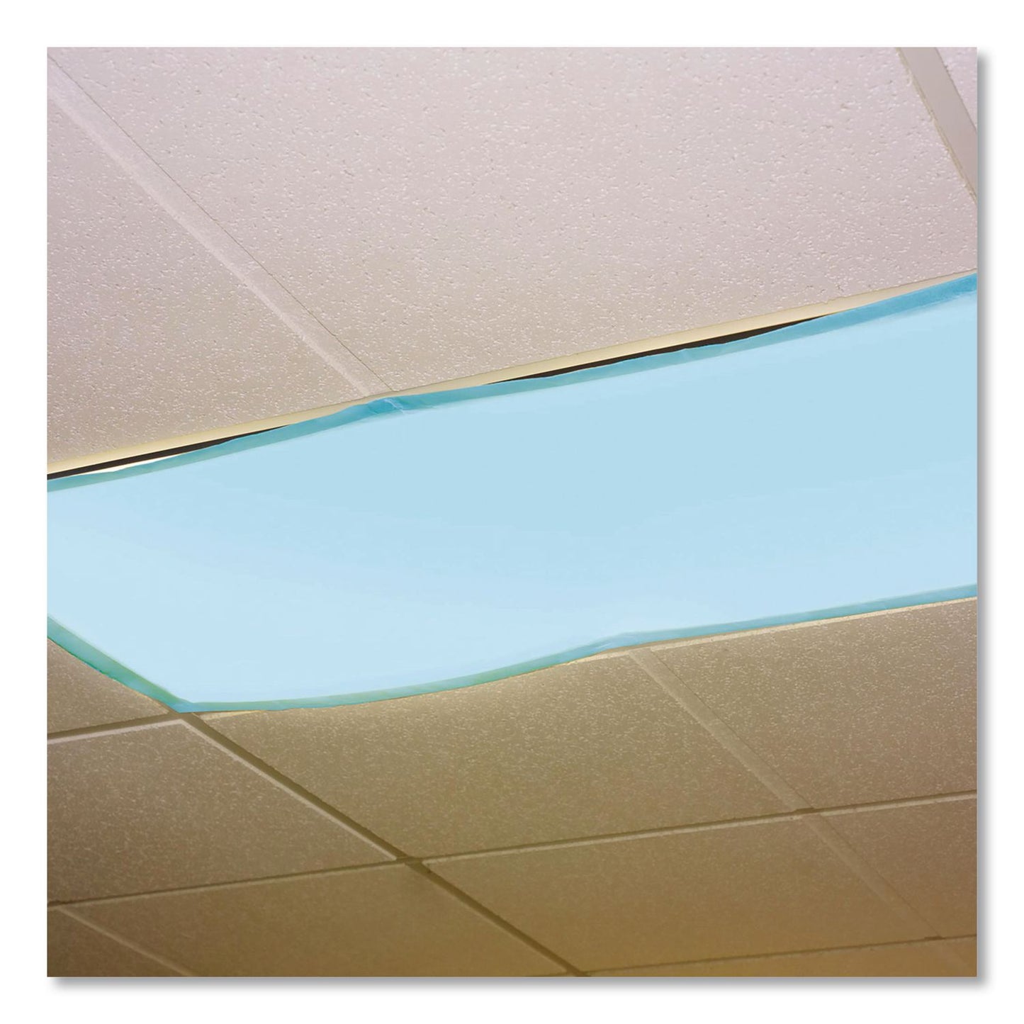 Educational Insights® Fluorescent Light Filter Covers, Rectangular, 2 ft x 4 ft, Tranquil Blue, 4 Covers (EII1230)