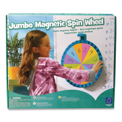 Educational Insights® Jumbo Magnetic Spin Wheel, 16" Diameter, Ages 3 and Up (EII1769)