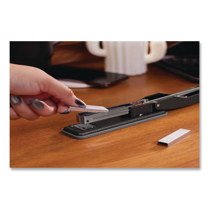 Swingline® Cub Compact Metal Stapler, 20 Sheet Capacity, Matte Black (SWI1068)