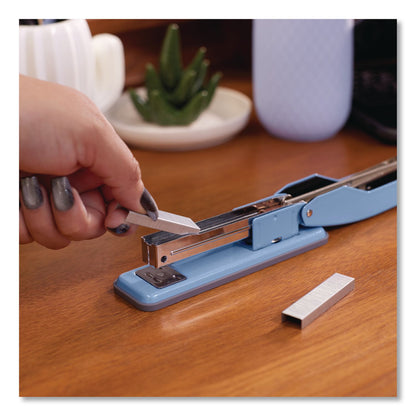 Swingline® Cub Compact Metal Staplers, 20 Sheet Capacity, Electric Blue (SWI1069)