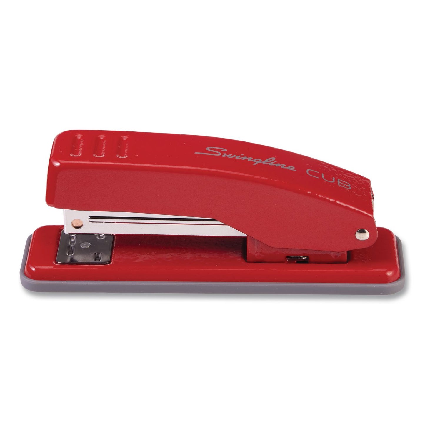 Swingline® Cub Compact Metal Staplers, 20 Sheet Capacity, Rio Red (SWI1070)