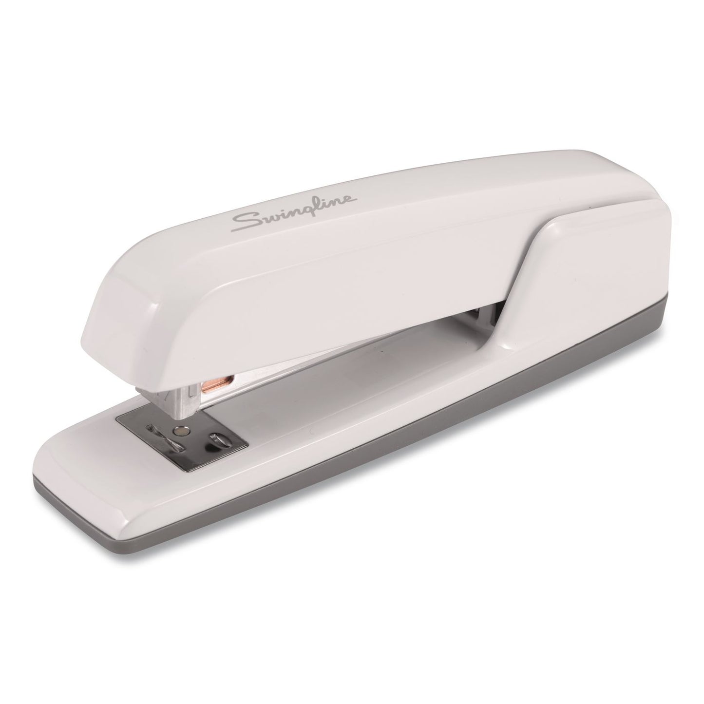 Swingline® 747 Business Full Strip Desk Stapler, 30 Sheet Capacity, Arctic White (SWI74738)