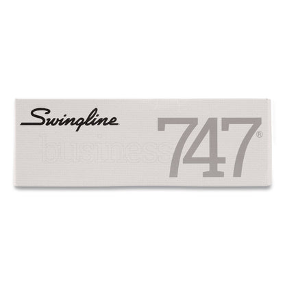 Swingline® 747 Business Full Strip Desk Stapler, 30 Sheet Capacity, Arctic White (SWI74738)
