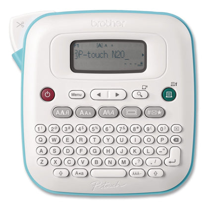 Brother P-Touch® P-Touch PT-N20 Personal Desktop Label Maker, 2 Lines, 6 x 6 x 2.9 (BRTPTN20)