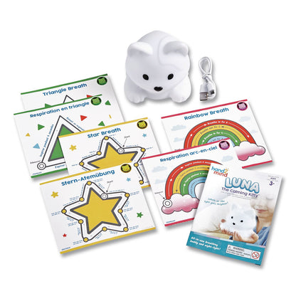hand2mind® Luna the Calming Kitty, Ages 3 and Up, White (HDM95384)