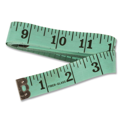 Learning Resources® Standard/Metric Tape Measure, 60" Long, Assorted Colors, Plastic, 10 Tape Measures (LRNLER0363)
