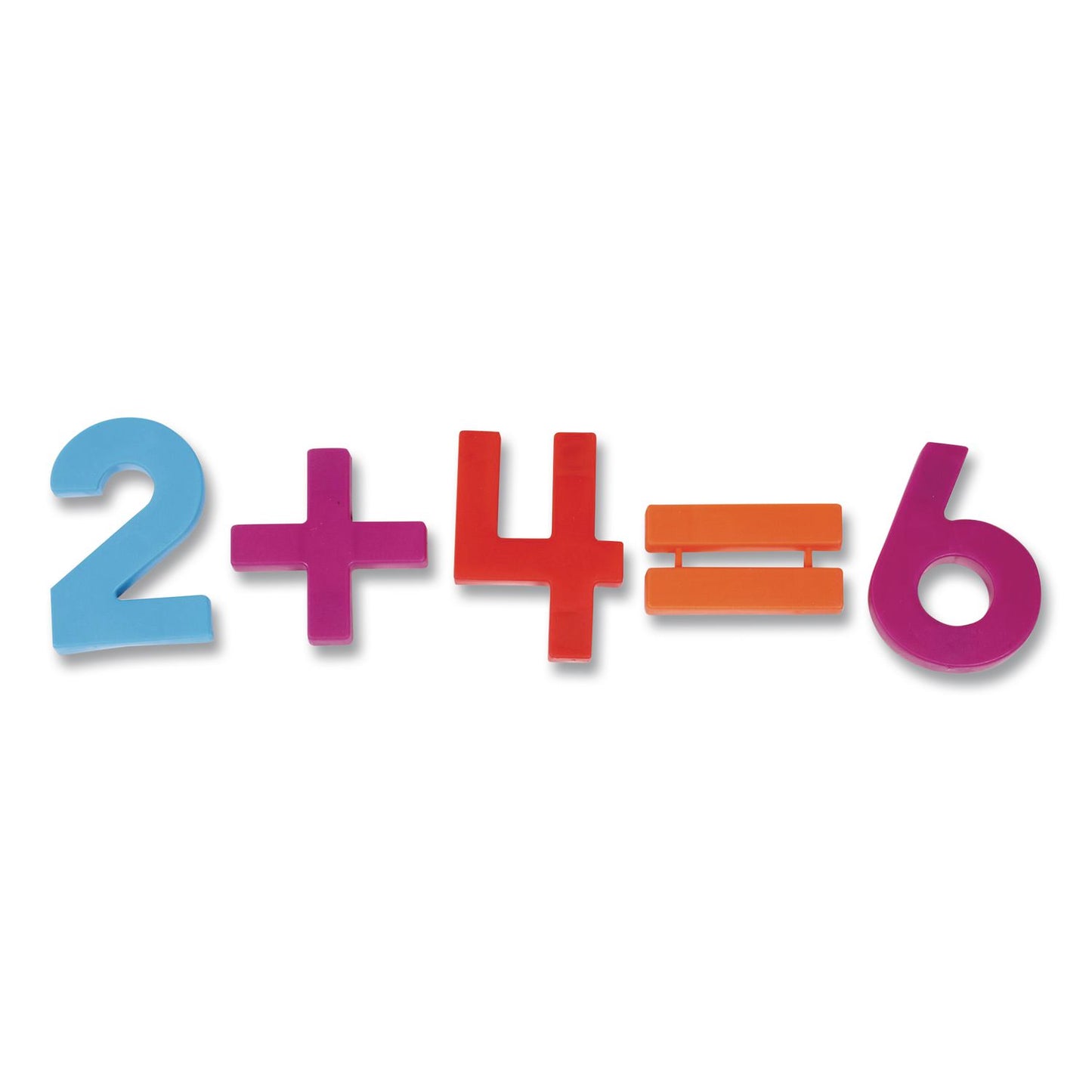 Learning Resources® Jumbo Magnetic Numbers and Operations, Assorted Colors, 36 Pieces (LRNLER0452)