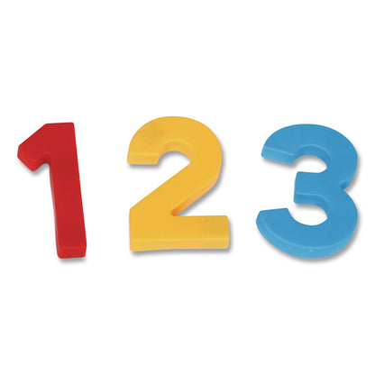 Learning Resources® Jumbo Magnetic Numbers and Operations, Assorted Colors, 36 Pieces (LRNLER0452)
