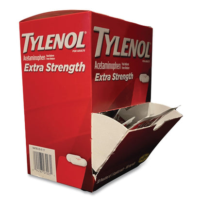 Tylenol® Extra Strength Caplets, Two-Pack, 30/Box (LIL64478)