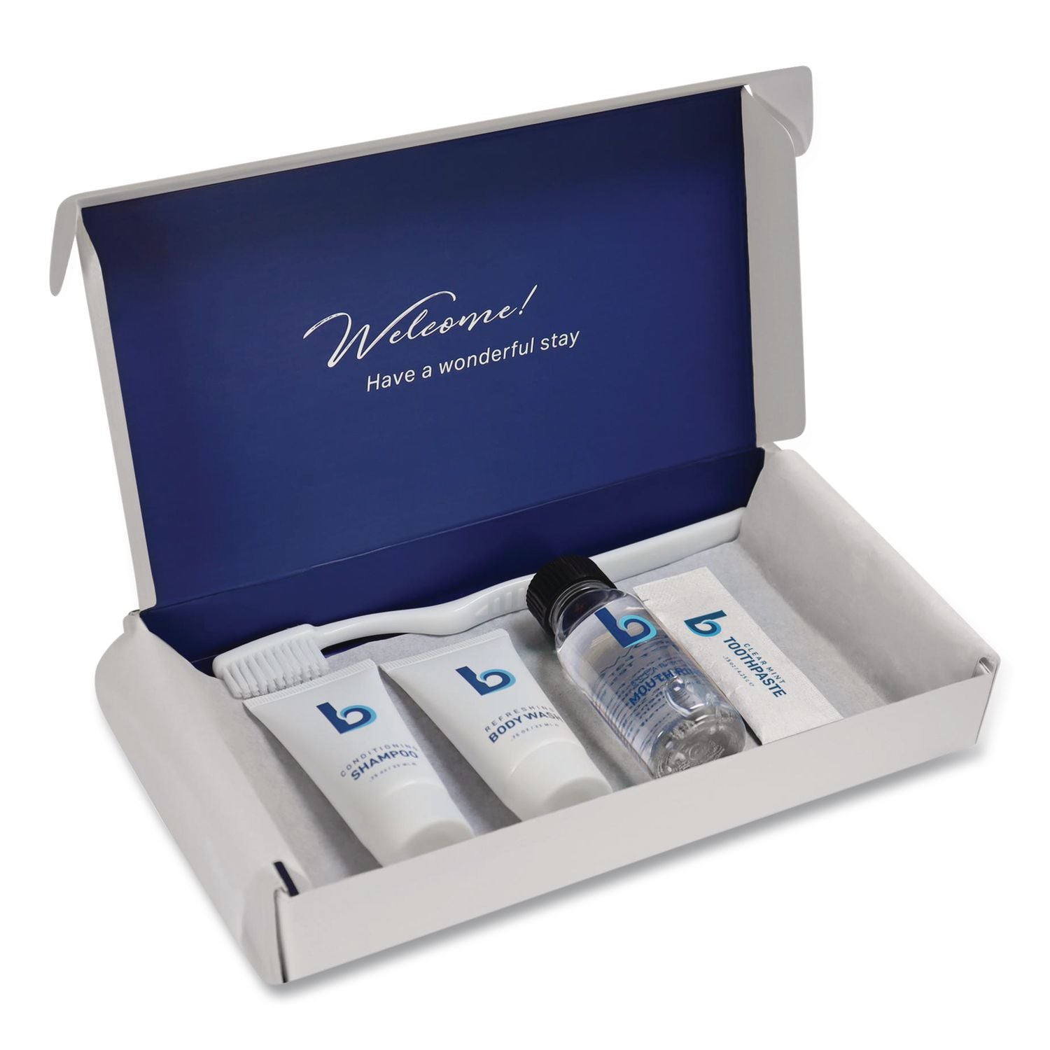 boardwalk®-amenities-kit-mouth-rinse-toothbrush-toothpaste-body-wash-shampoo-unscented-12-kits-carton-bwkamenkitla_2