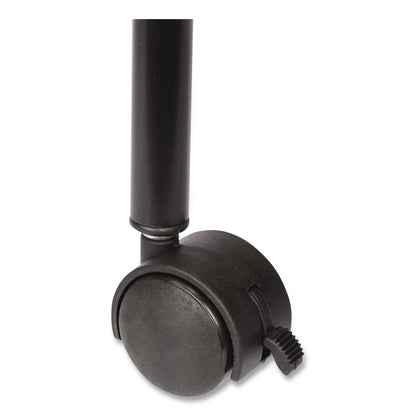 Learning Resources® Adjustable Chart Stand, 35" to 74" w x 50" to 80" h, Black (LRNLER2196)