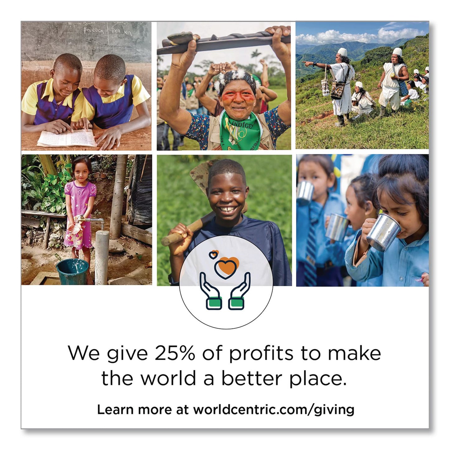 World Centric® Fiber Bowls, 32 oz, 8.3 x 8.3 x 1.8, Natural, Paper, 400/Carton (WORBQSC32LFS)