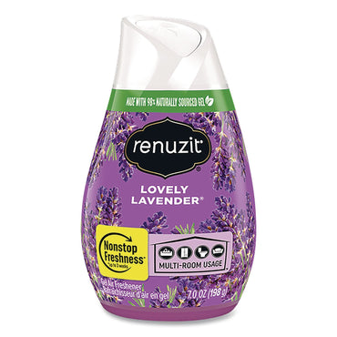 Renuzit® Adjustables Air Freshener, Lovely Lavender, 7 oz Cone, 12/Carton (AMY43133CT)