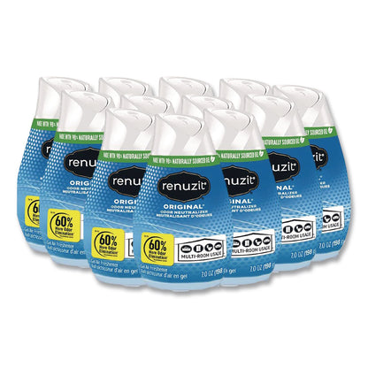 Renuzit® Adjustables Air Freshener, Original Scent, 7 oz Solid, 12/Carton (AMY63133CT)