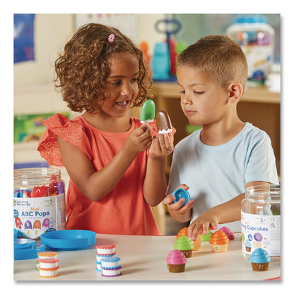 Learning Resources® Mini ABC Pops, Pre-K to K, 52 Pieces (LRNLER6799)