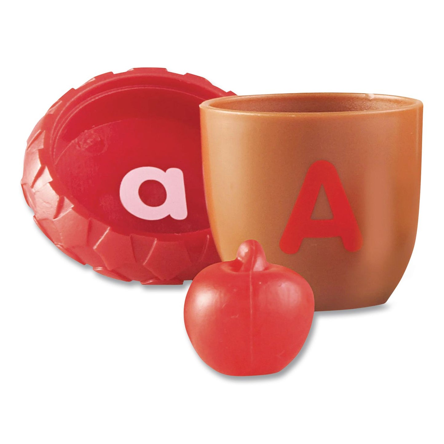 Learning Resources® Alphabet Acorns Activity Set, Pre-K to K, 78 Pieces (LRNLER6802)