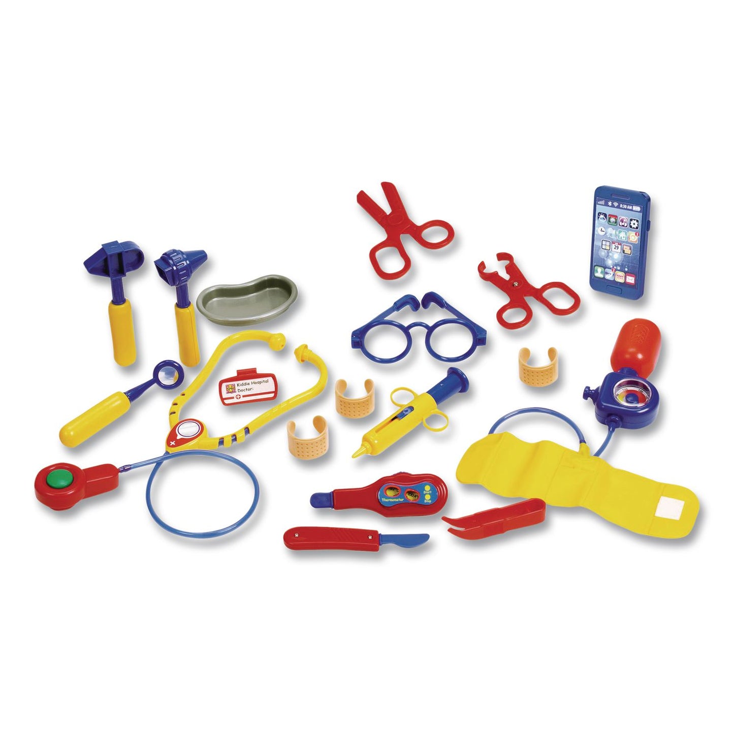 Learning Resources® Pretend and Play Doctor Set, Ages 3 and Up, 19 Pieces (LRNLER9048)