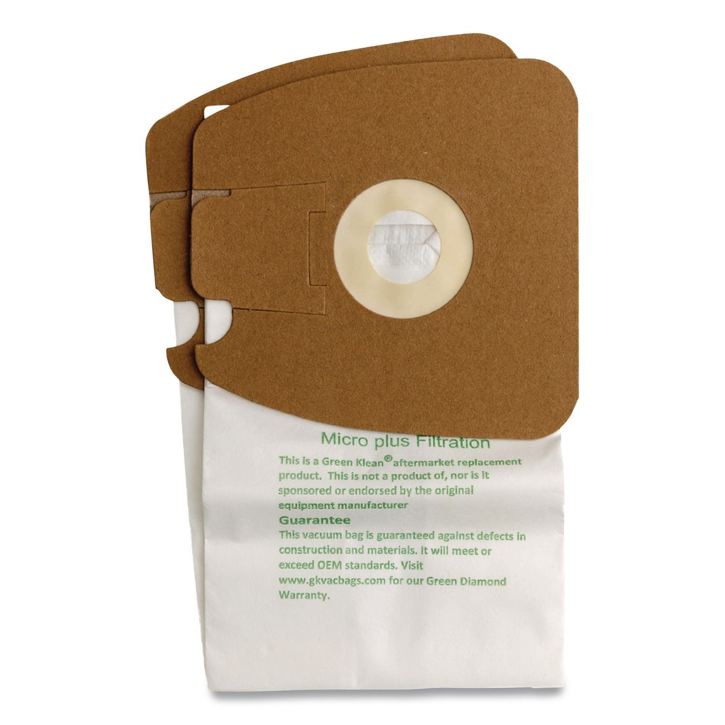 Green Klean® GK-EurMM Replacement Bag, 3 Bags/Pack, 12 Packs/Carton (GRKGKEURMM)