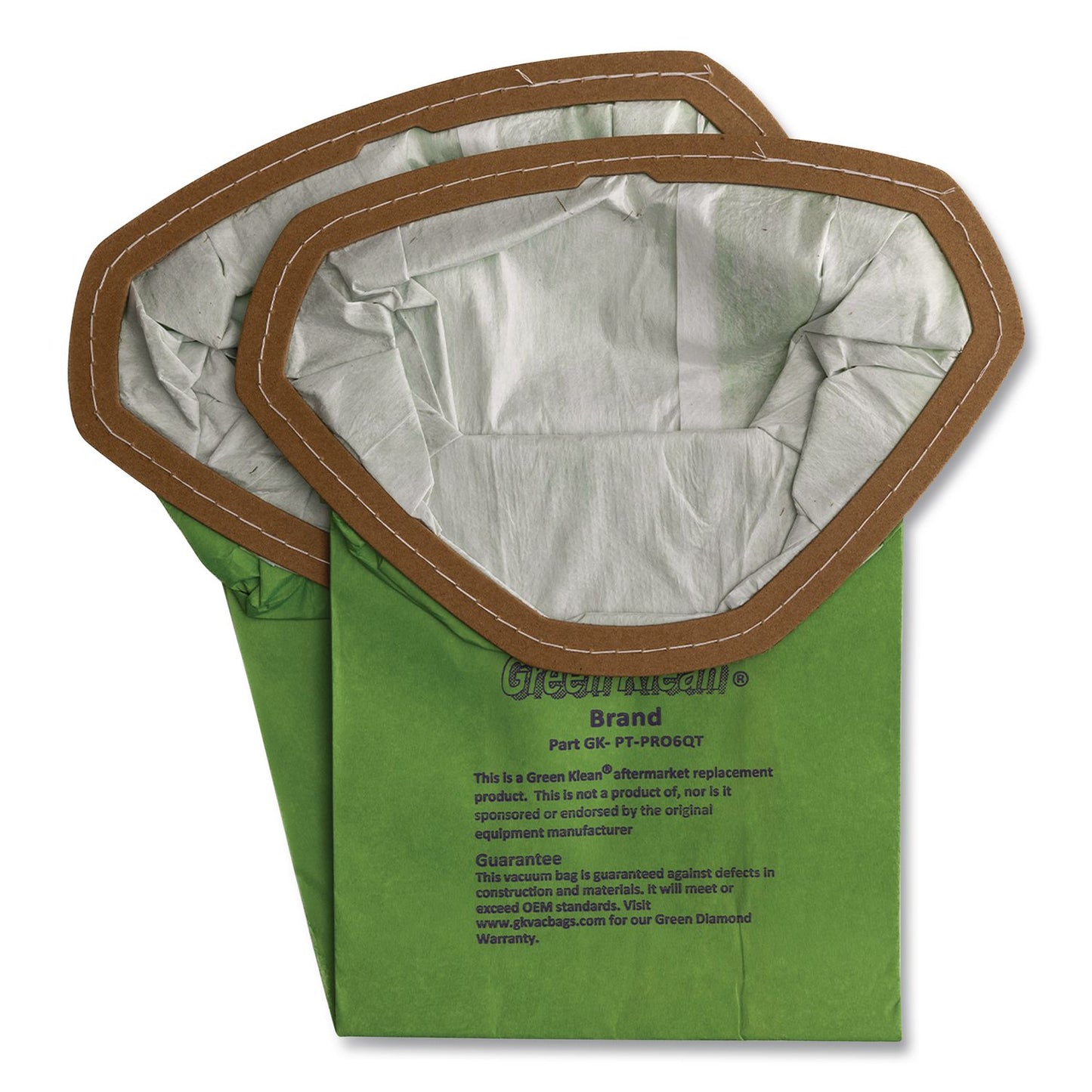 Green Klean® GK-Pt-Pro6Qt Replacement Bag, 10 Bags/Pack, 10 Packs/Carton (GRKGKPTPRO6QRT)