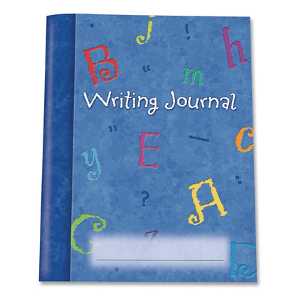 Learning Resources® Writing Journals, Medium/College Rule, Blue Cover, (64) 7 x 9 Sheets, 10 Journals (LRNLER3467)