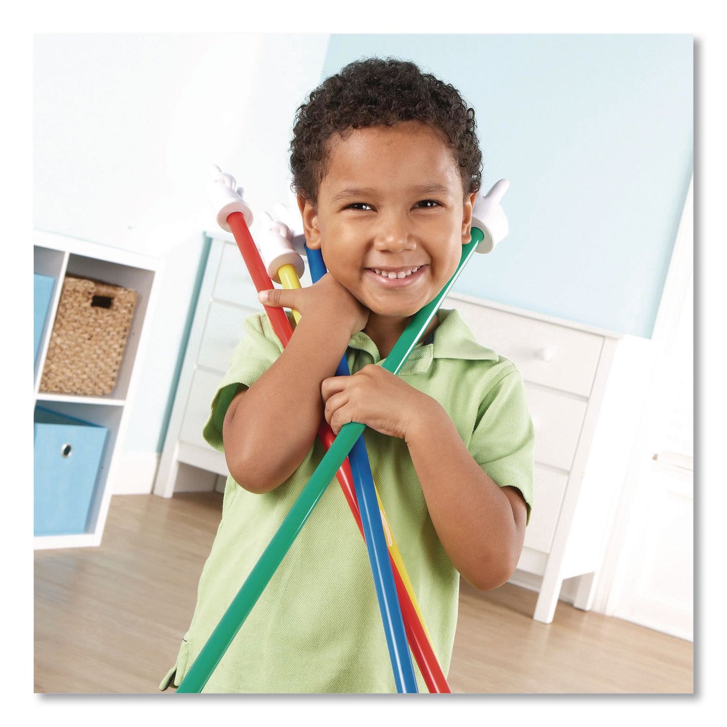 Learning Resources® Hand Pointers, Assorted Colors, 3 Pointers (LRNLER1960)
