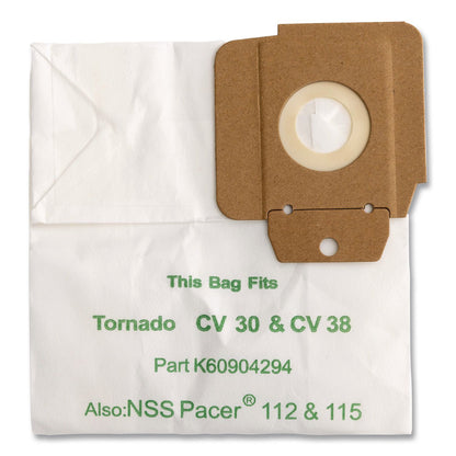 Green Klean® GK-CV30 Replacement Bag, 10 Bags/Pack, 10 Packs/Carton (GRKGKCV30)