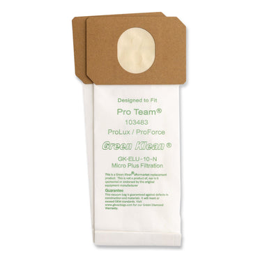Green Klean® GK-Elu-10 Replacement Bag, 10 Bags/Pack, 10 Packs/Carton (GRKGKELU10N)