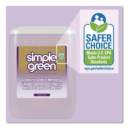 Simple Green® Industrial Cleaner and Degreaser, Lavender Scent, 5 gal Pail (SMP1600005)
