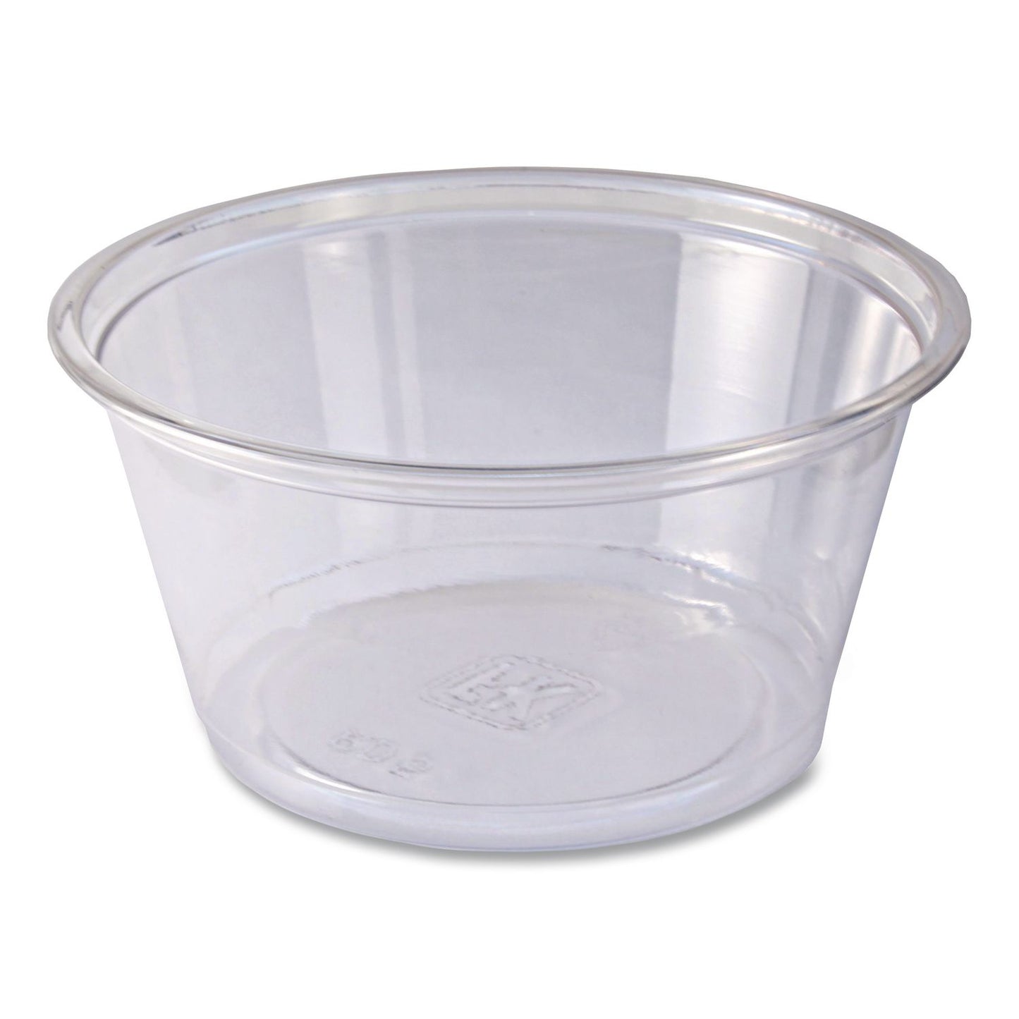 Pactiv Evergreen Recycleware Deli Containers, 5 oz, 3.6 x 2.6 x 1.8, Clear, Plastic, 1,000/Carton (FAB9501008)