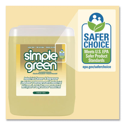 Simple Green® Industrial Cleaner and Degreaser, Lemon Scent, 5 gal Pail (SMP3014005)