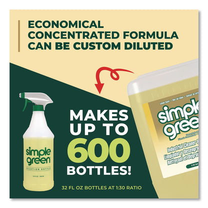 Simple Green® Industrial Cleaner and Degreaser, Lemon Scent, 5 gal Pail (SMP3014005)