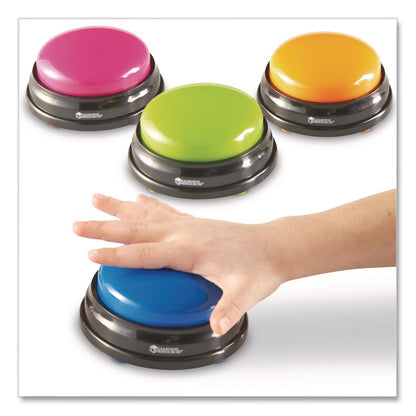 Learning Resources® Answer Buzzers, Ages 3 and Up, 12 Buzzers (LRNLER3777)