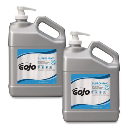 GOJO® SUPRO MAX Hand Cleaner, Floral, 1 gal Pump Bottle, 2/Carton (GOJ097902CT)