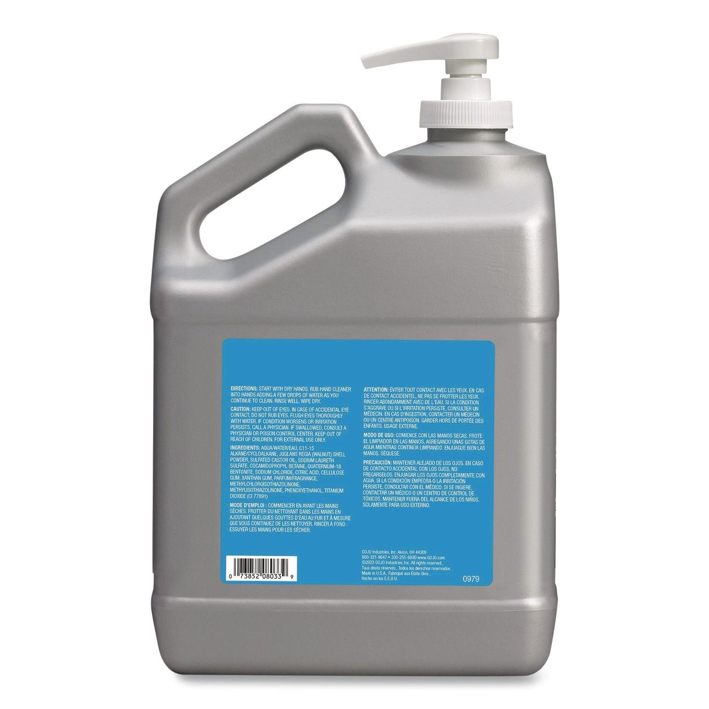 GOJO® SUPRO MAX Hand Cleaner, Floral, 1 gal Pump Bottle, 2/Carton (GOJ097902CT)