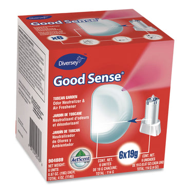 Diversey™ Good Sense Automatic Spray System, Tuscan Garden Scent, 0.67 oz Cartridge, 12/Carton (DVO101109732)