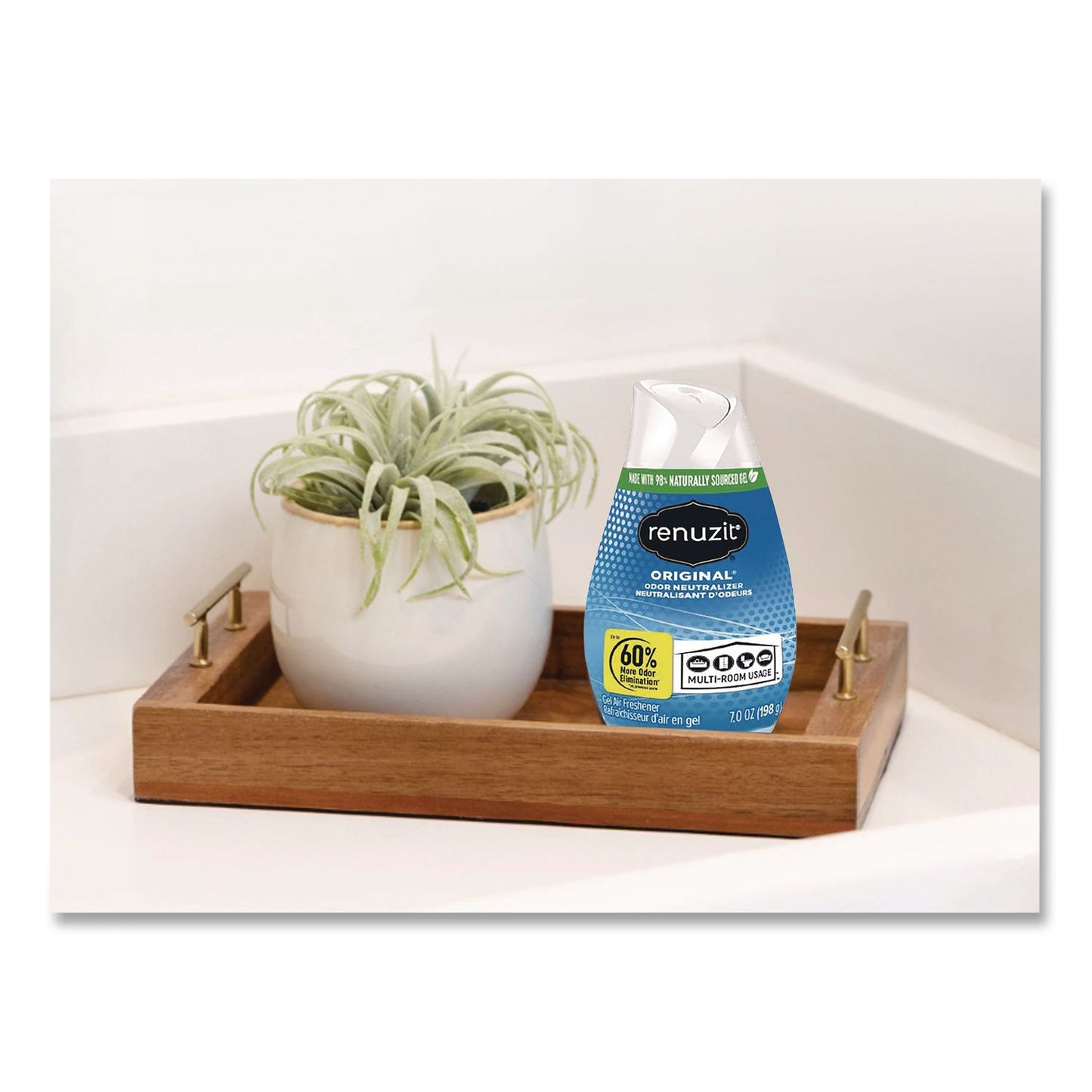Renuzit® Adjustables Air Freshener, Original Scent, 7 oz Solid, 12/Carton (AMY63133CT)