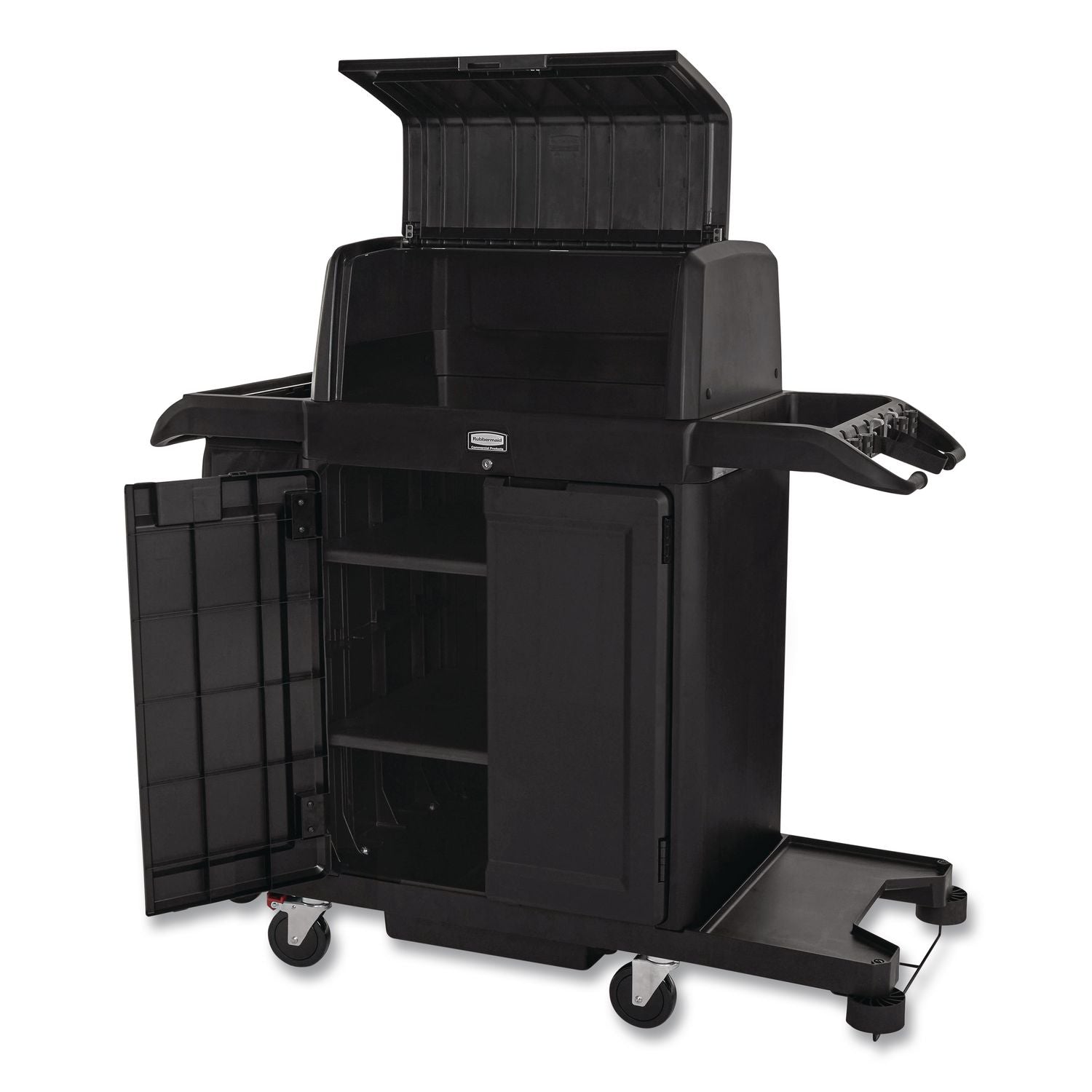 rubbermaid®-commercial-locking-security-hood-for-housekeeping-carts-plastic-black-rcp2202528_2
