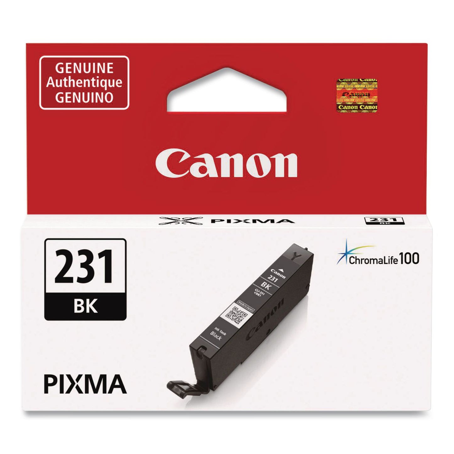 Canon® 6674C001 (CLI-231) Ink, 600 Page-Yield, Black (CNM6674C001)