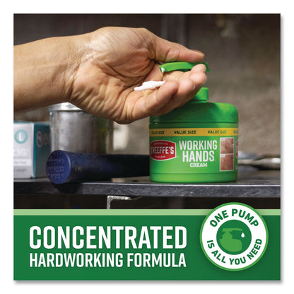 O'Keeffe's® Working Hands Hand Cream, 10 oz Pump Bottle, 2/Carton (GOR116639)