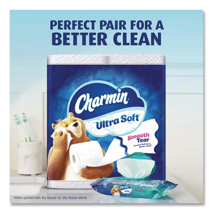 Charmin® Ultra Soft Bathroom Tissue, Septic Safe, 2-Ply, White, 312 Sheets/Roll, 18 Rolls/Carton (PGC19369)
