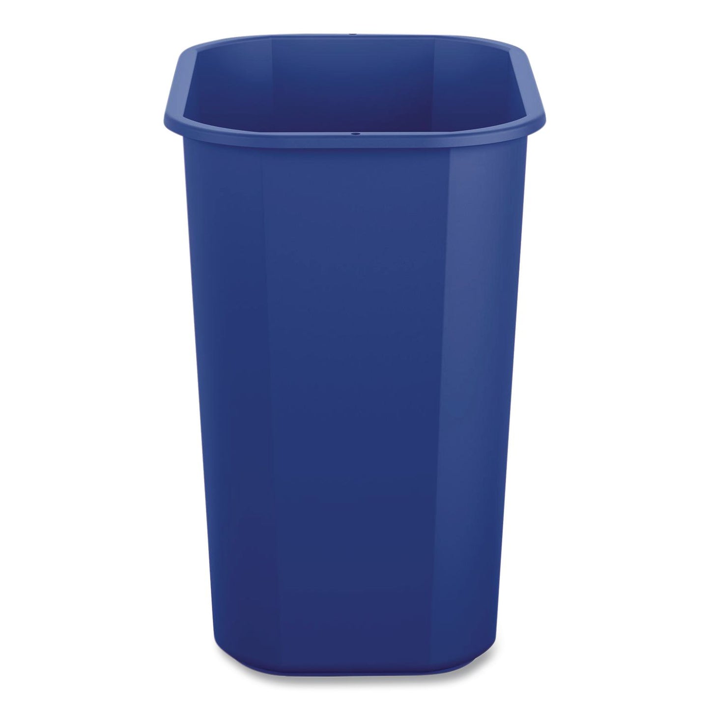 Boardwalk® Deskside Recycling Bin, 3 gal, Polypropylene, Blue (BWK12QTRECYCLEB)