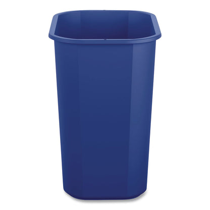 Boardwalk® Deskside Recycling Bin, 3 gal, Polypropylene, Blue (BWK12QTRECYCLEB)