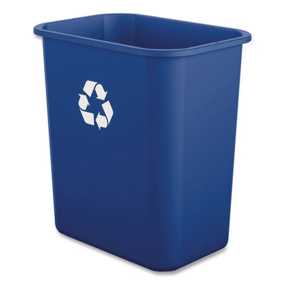 Boardwalk® Recycling Container, 7 gal, Polypropylene, Blue (BWK28QTRECYCLEB)