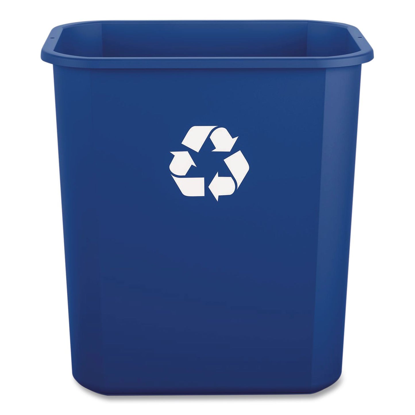 Boardwalk® Recycling Container, 7 gal, Polypropylene, Blue (BWK28QTRECYCLEB)