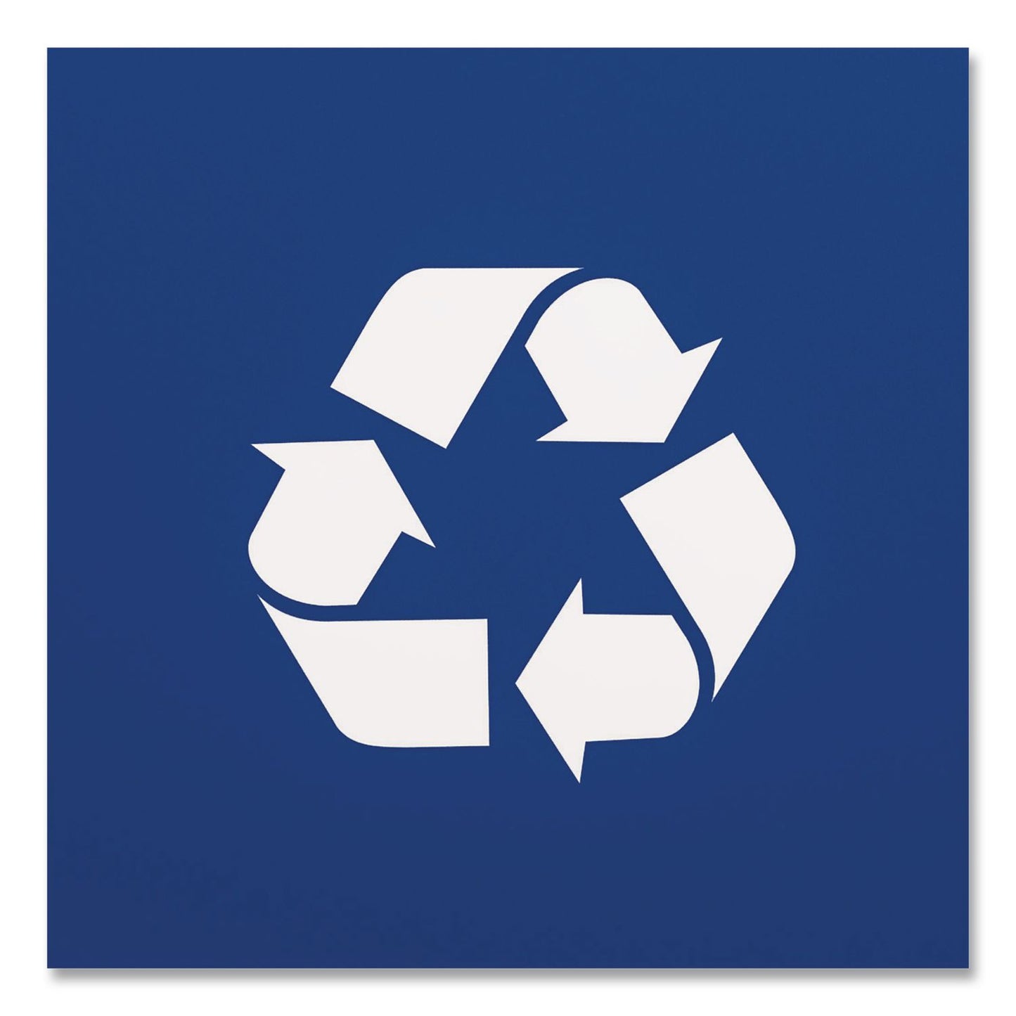 Boardwalk® Recycling Container, 7 gal, Polypropylene, Blue (BWK28QTRECYCLEB)