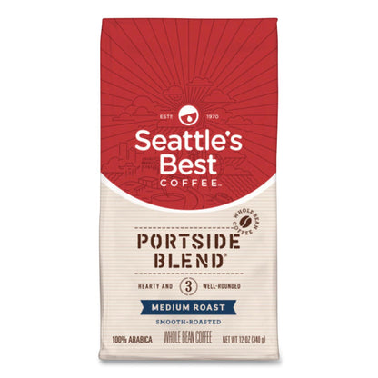 Seattle's Best™ Level 3 Whole Bean Coffee, 12 oz Pack, 6/Carton (SEA11008570EA)
