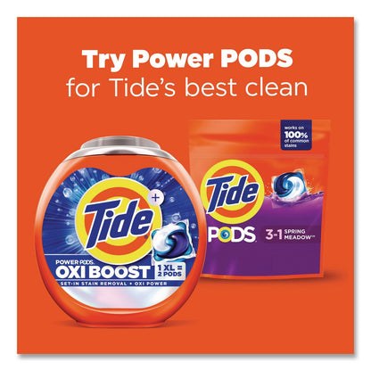 Tide® Pods, HE Compatible, Laundry Detergent, Spring Meadow, 31/Pack, 4 Packs/Carton (PGC93123CT)