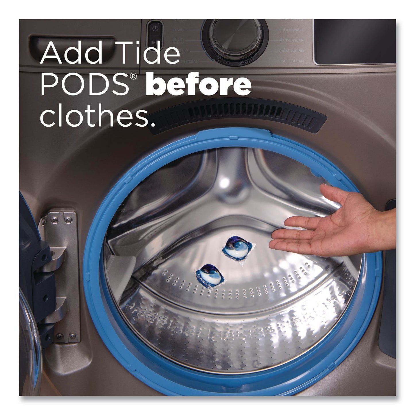 Tide® Pods, HE Compatible, Laundry Detergent, Spring Meadow, 31/Pack, 4 Packs/Carton (PGC93123CT)